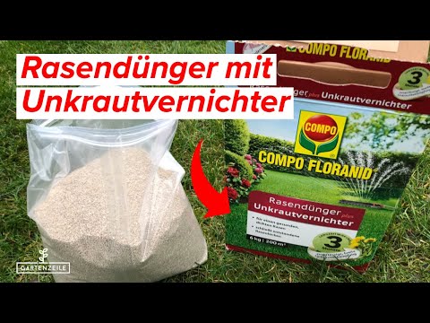 UNKRAUT nein DANKE! Rasendünger mit Unkrautvernichter - so wirkt er richtig