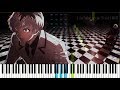 [Tokyo Ghoul:re (Season 3) OP] "Asphyxia" - CöshuNie (Synthesia Piano Tutorial)