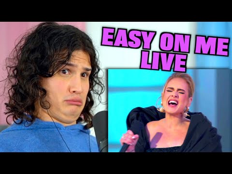 Vocal Coach Reacts to Adele - Easy On Me LIVE (2021)