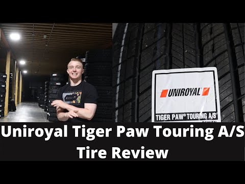 Uniroyal Tiger Paw Touring A/S Tire Review | Uniroyal All-Season Tire Review