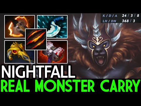 NIGHTFALL [Ursa] Real Monster Carry 12 Min Battle Fury Dota 2