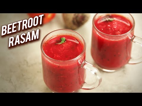 Beetroot Rasam | Healthy & Tasty Rasam Recipe | South Indian Style Rasam | Beetroot Charu | Ruchi