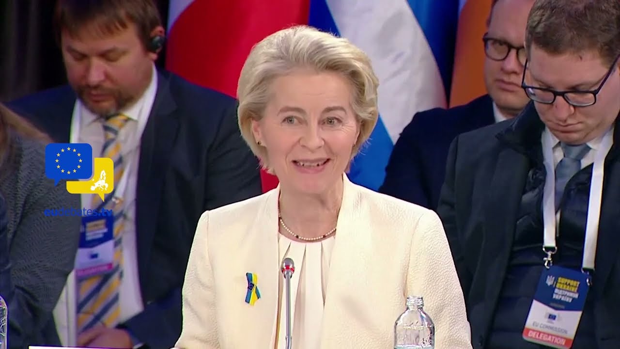 Von der Leyen’s Urgent Appeal: Ukraine’s Battle for Survival is Our Battle! #slavaukraine