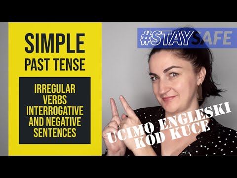 (A1) PROŠLO VRIJEME - NEPRAVILNI GLAGOLI