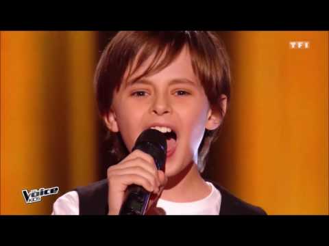 NANS  ( voice kids )  chante ZAZ je veux