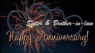 Happy Anniversary Wishes for Sister and Brother in Law
