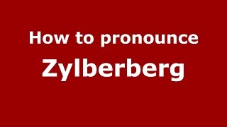 How to pronounce Zylberberg