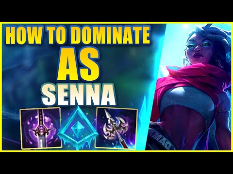 *RANK 1 SUPPORT* HOW TO CARRY IN HIGH-ELO AS SENNA - League of Legends