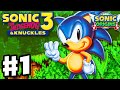 Sonic the Hedgehog 3 & Knuckles - Gameplay Walkthrough Part 1 - Angel Island Zone! (Sonic Origins)