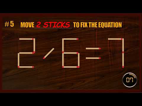 Matchstick Puzzle #106| Matchstick Logic Puzzles |Matchstick Puzzles with Answers| Matchstick Tricks