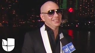 Pitbull recibió el 2018 con concierto gratuito en Miami