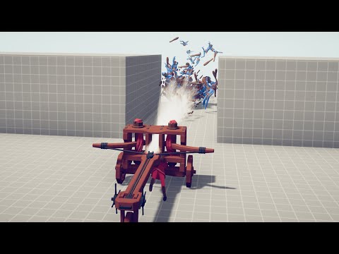 GOD BALLISTA vs 50x EVERY FACTION - TOTALLY ACCURATE BATTLE SIMULATOR | TABS