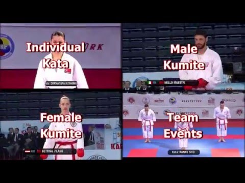 2015 EKF, Istanbul - Main menu