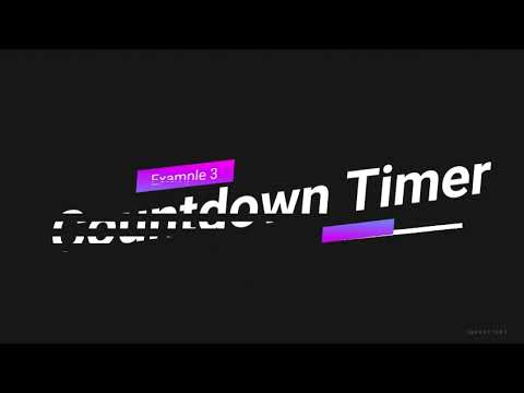 Example 3: Countdown Timer