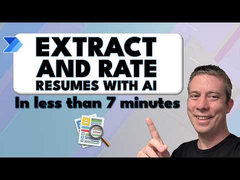 Power Automate: Extract & Rate Resumes Power Automate: Extract & Rate Resumes