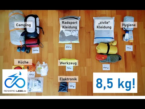 Ultraleicht Bikepacking mit Zelt: Taschen Setup & Packliste für mehrwöchige Touren zum Download