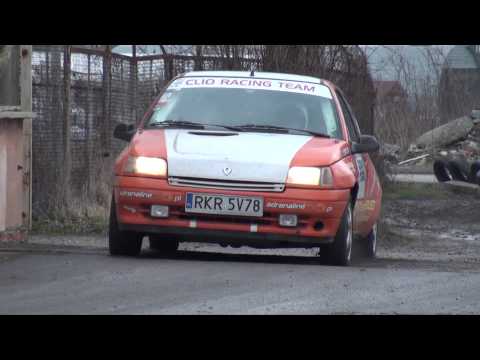 Mirosław Turek / Bartłomiej Szurlej - Renault Clio - KJS Zimowy Super OeS Gorlice 23-02-2014