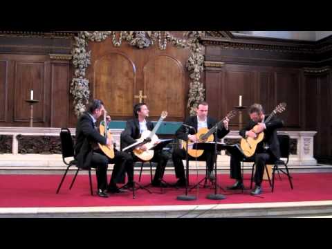 Baltic Guitar Quartet - "Summer dance" - Chris Ruebens