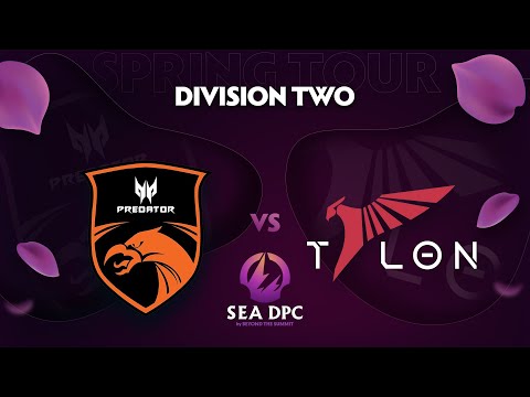 TNC vs Talon Game 2 - DPC SEA Div 2 Tour 2 w/ MLP & johnxfire