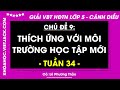 Vở bài tập Hoạt động trải nghiệm Lớp 5 Tuần 34 - Trang 74