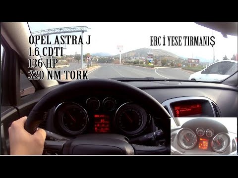 OPEL ASTRA J  1.6 CDTI 136 HP  ERCİYESE TIRMANIŞ
