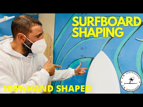 Surfboard Shaping Time-Lapse | Twin Fin Fish [Start to Finish]