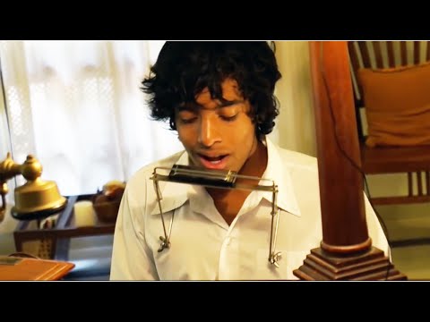 Piano Man Cover ( Billy Joel ) With Harmonica  - 14 year old Tarang Joseph