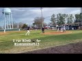 First homerun of 2023 spring season, 2nd homerun was hit later this game but was not on video
