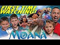 MOANA 2016 MOVIE REACTION FIRST TIME WATCHING Disney Dwayne Johnson Auli I Cravalho Review