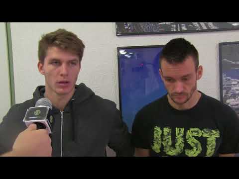 FIlip Duda a Michal Konečný po porážce ve finále debla MILOVICE INDOOR OPEN