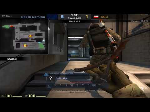 POV - Allu (Optic)(19-6) vs AGO / train / Europe Minor - ELEAGUE Major 2018