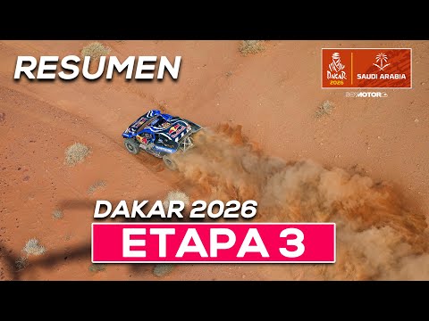 Carlos Sainz y Nani Roma recuperan mucho terreno - Resumen Etapa 3 Dakar 2026 | SoyMotor.com