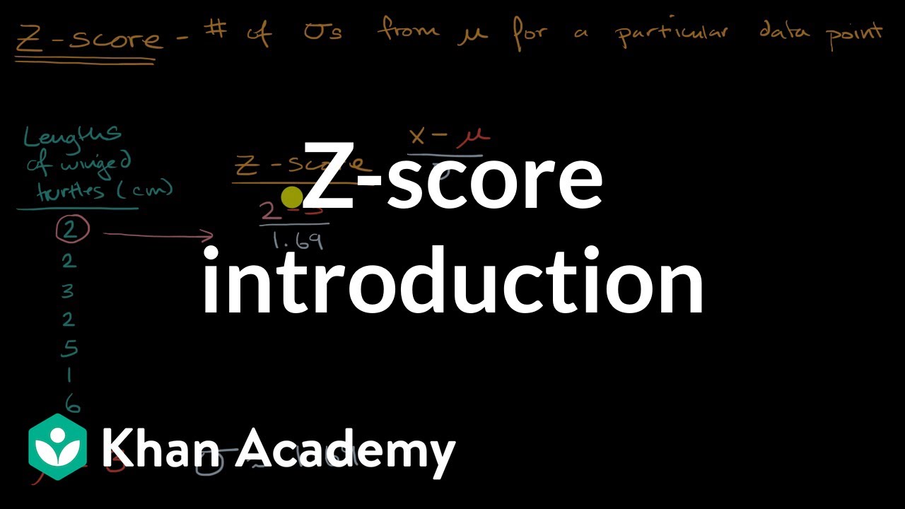 Z-score introduction | Modeling data distributions | AP Statistics | Khan Academy