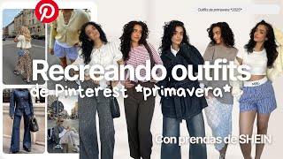 Recreando outfits virales de Pinterest 🌷 MODA PRIMAVERA 2025
