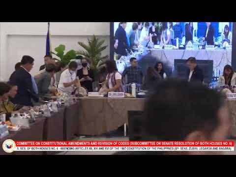 LIVE Unang regional economic charter change hearing ng Senate subcommittee