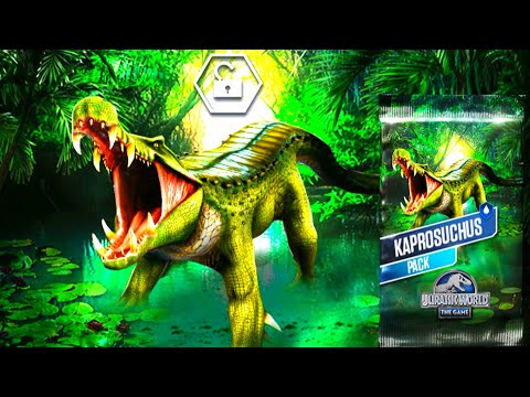 UNLOCK KAPRISUCHUS VS KAPROSUCHUS GEN 2 VS GORGOSUCHUS BATTLE | JURASSIC WORLD THE GAME