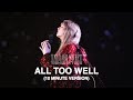 Taylor Swift All Too Well 10 Minute Version The Eras Tour Live REMASTERED