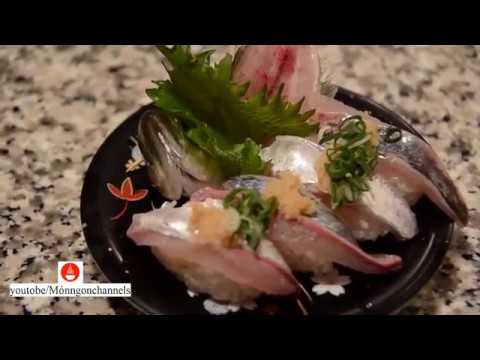Japanese Cuisine - Catching Fish in Sashimi Making Tank