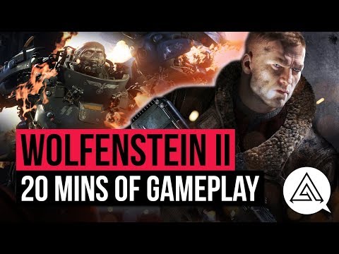 20 Minutes of Wolfenstein II: The New Colossus | Gameplay Part 2