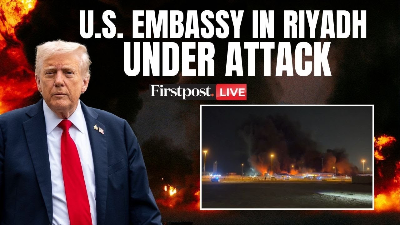 Iran vs US WAR LIVE: Multiple Explosions Rock US Embassy in Riyadh |Trump Says War to Last 4-5 Weeks