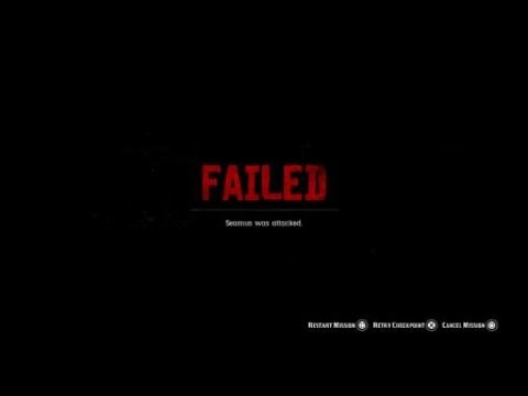 Red Dead Redemption 2 - WTF mission fail