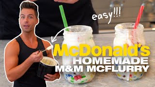 Homemade Mcdonald's M&M McFlurry (EASY)