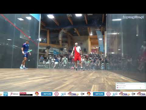 Auguste Dussourd 🇫🇷 -🇨🇭Nicolas Mueller - ESF European Individual Closed Squash Championship 2023