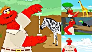 Sesame Street Games - Muraay Measure That Animal -  Educational Full HD Cartoon