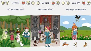 Brain Out 2 - Level 277, 278, 279 Gameplay Solution