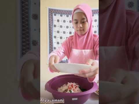 Alya AmaNi First Cook video