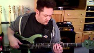Wild Night - John Cougar Mellencamp Bass Cover Playalong