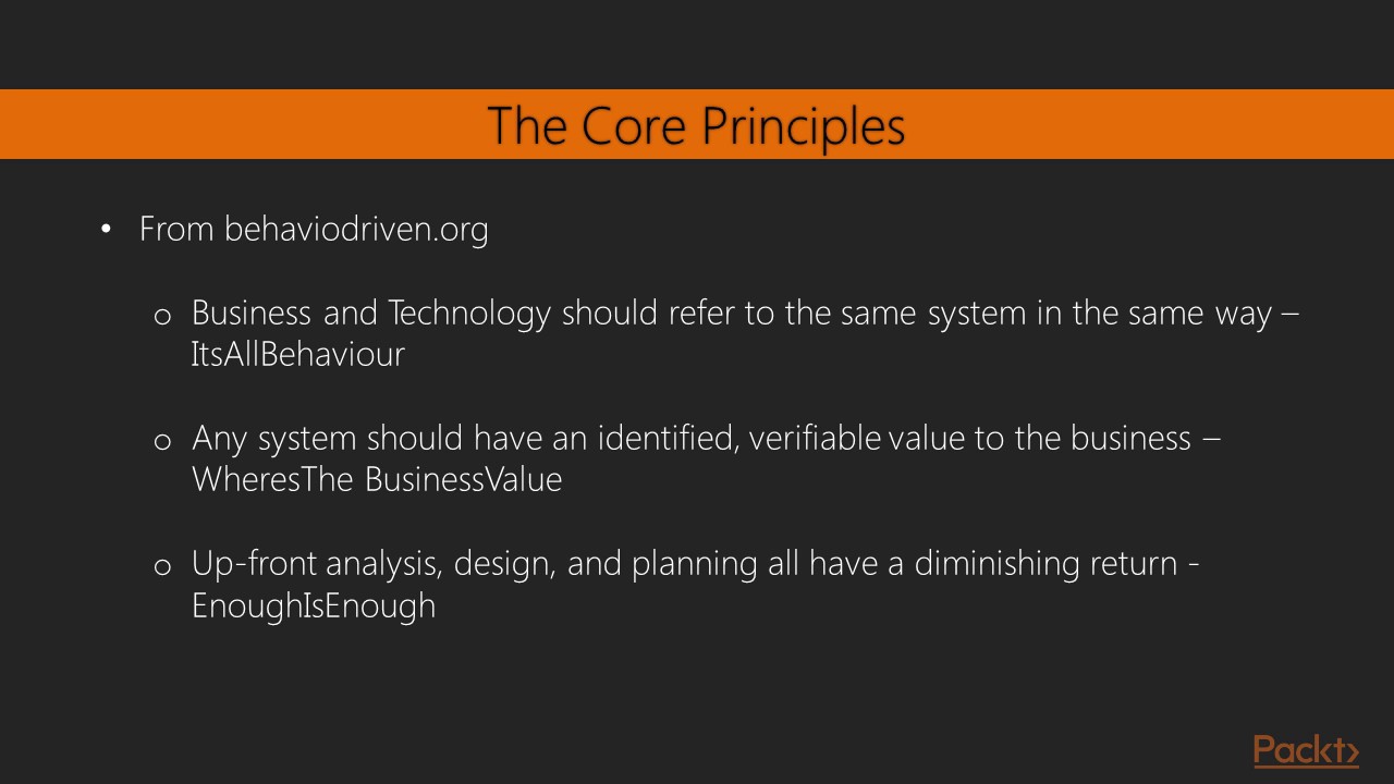 Test-Driven Android : Given, when, and then syntax | packtpub.com