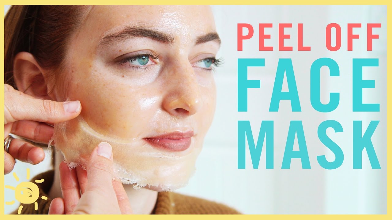 DIY Peel-Off Face Mask That Actually Works