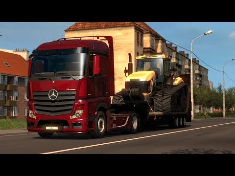 ETS 2 1.32 - ProMods 2.31 - Mercedes Actros MP4 1852 - Trip: Chernyakhovsk - Växjö